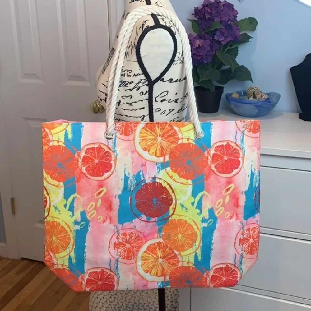 Summer Citrus Tote Bag NEW!